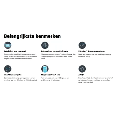 Dolphin Eon Smart draadloze zwembadrobot