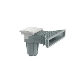 Hayward X-Pro 600 hoogwaterlijn skimmer beton - Grijs