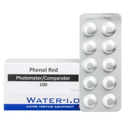 Navultabletten voor PoolLab Phenol Red (100 tabletten)