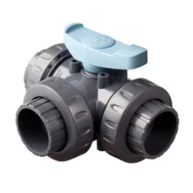 3-weg kogelkraan PVC 50 mm PN16