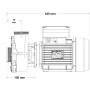 Waterway Executive 1 speed 2 kW