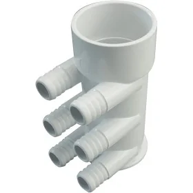 Manifold - 2" S × (6 barb) 3/4" end