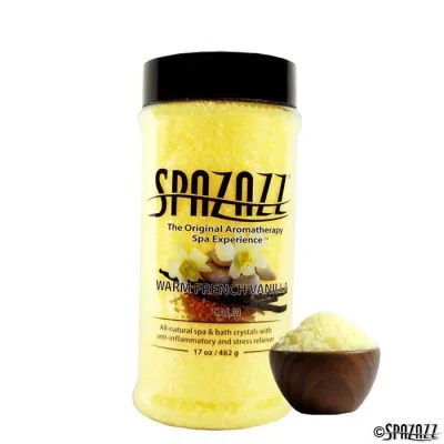 SPAZAZZ WARME FRANCE VANILLE CRYSTALS, BADZOUT