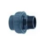 PVC koppeling 3/3 met buitendraad