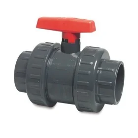 PVC kogelkraan met dubbele wartel Ø63 mm type AK