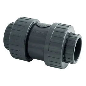 PVC terugslagklep PN16 RVS veer 50 mm lijm