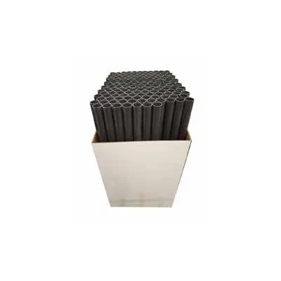 Pvc drukbuis 50 mm PN16 met gladde einden, donkergrijs 1 meter