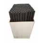 Pvc drukbuis 50 mm PN16 met gladde einden, donkergrijs 1 meter