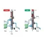 BESGO terugspoelventiel DN 50/63mm 5-weg 190 mm