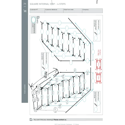 liner Del Protect 33 met trap 5 tredes zoals u heeft opgegeven