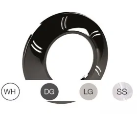 Standaard ring PZA 100mm kleur Lichtgrijs