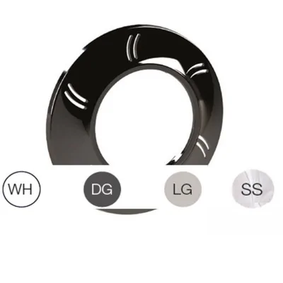 Standaard ring PZA 100mm kleur Lichtgrijs