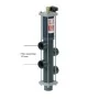BESGO terugspoelventiel DN 40/50 5-weg 152mm