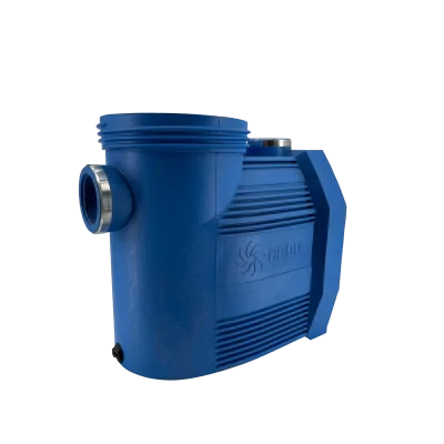 Pomphuis blauw voor Speck BADU Prime 7 & 11 zwembadpompen